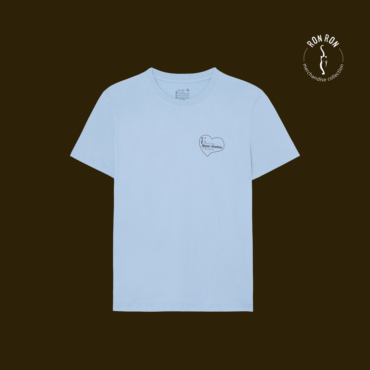 「我為貓工作,我們只向人類報告」T卹