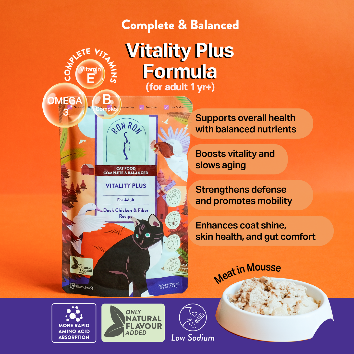 Vitality Plus Formula ( Carton ) 48 Pouches